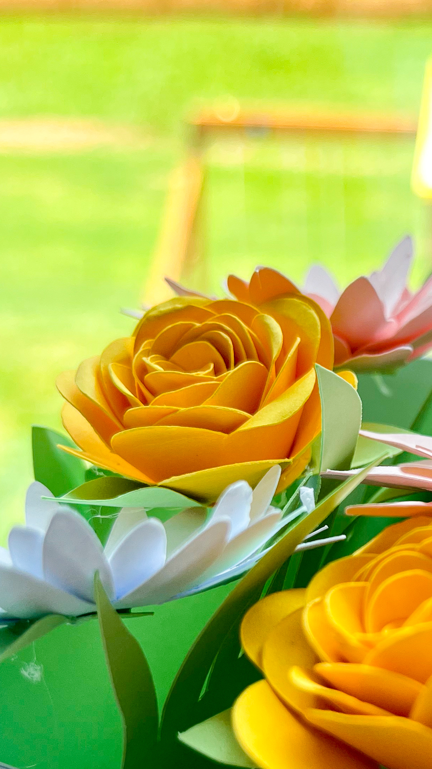 Free Rolled Flower SVGs Cricut Paper Flowers Guide